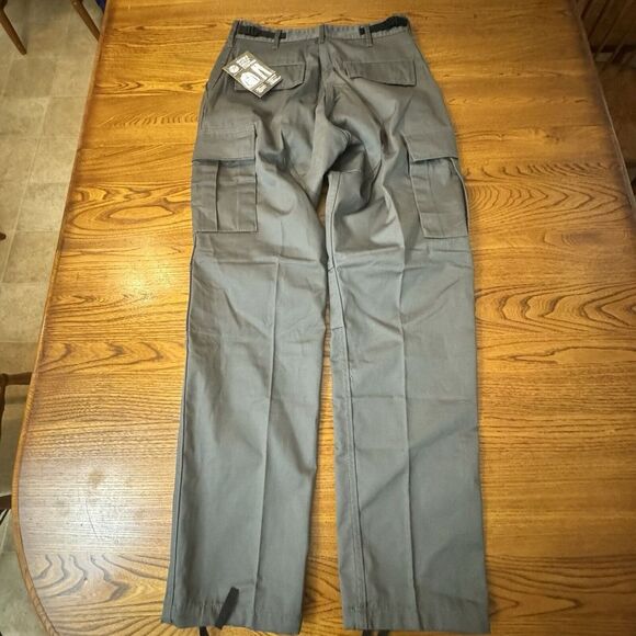 NWT Rothco Military Tactical Charcoal‎ Grey BDU Fatigue Cargo Pants Men's Size S - Picture 6 of 9